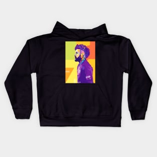 Neymar Wpap Pop Art Kids Hoodie